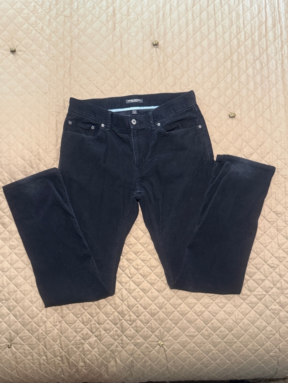 Men’s Black Banana Republic Corduroy Pants 33 X 34